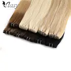 Vlasy 100g Hair Weft Sewing Machine Double Weft Cuticle Aligned Hair Human Braiding Hair Bulk No Weft