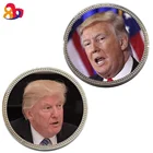 Souvenir Promotion Wholesale Cheap Custom Blank Metal 3D Printing Trump Souvenir Coins