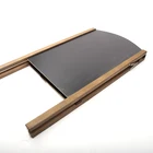 Graphic Customization Black Board Vintage Wooden Chalkboard Rustic Foldable Wood Black Board