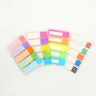 Colored Page Markers Index Sticky Notes Polka Dots Book Flag Tabs
