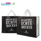 cheap recycled grocery rpet laminated shopping bag with long handle