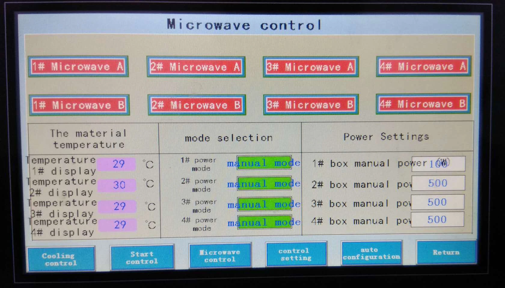 industrial microwave dryer