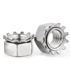 High Quality Nut Nuts High Quality Stainless Steel K-nut K NUT Kep Nut K Nuts With Toothed Washer