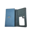 Coin Wallet Custom Logo Pu Splicing Ornament Card Holder Coin Purse Zipper Wallet