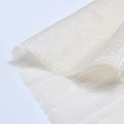 bridal solid chiffon burn out printing polyester raw silk fabric roll organza of silk embroidery