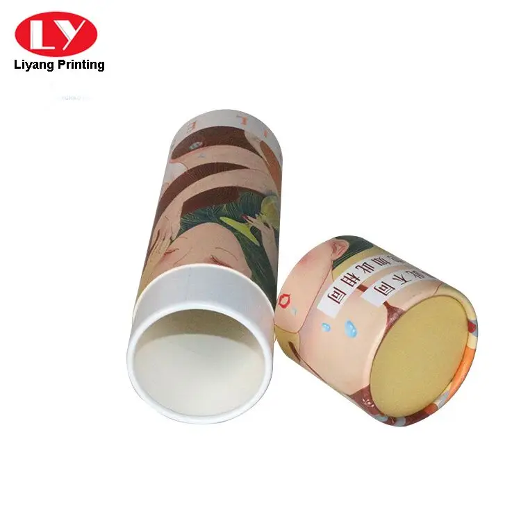 customized small paper round gift boxes cylinder cardboard