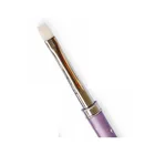 Professional Private Label Size 2 to 10 UV Gel Nylon Hair Cosmetic Makeup Nail Art Brush With Acrylic Handle For Beauty