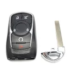 Jiashi car key shell case for Buick keyless entry 3+1 button new style auto smart remote control key blank case
