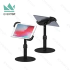 LST06B-D Universal Metal Tablet PC Kiosk Stand with Lock Enclosure, Trade Show Durable Lockable Tablet pc Kiosk for iPad Android