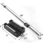 High Speed Linear Guide Rail for CNC xyz Axis Motorized Stage