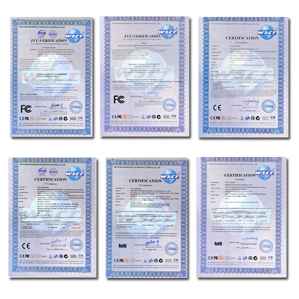 Certifications