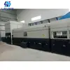 Curved glass tempering machine