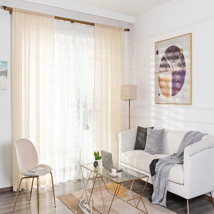 Professional Manufacture Made 100% Polyester Wave Dock Tulle Fabric Curtain