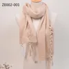 Newly fashion design knitted scarf with sequins