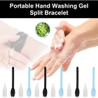 Silicone Wristband Silicone High Quality Reusable Automatic Silicone Liquid Hand Sanitizer Wristband Hand Dispenser