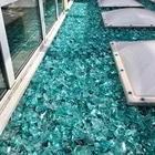 Clear Glass Gravel Glass Gravel Float Glass Gravel Stone Rock Polished Aquarium Glass