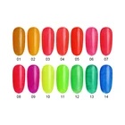 Polish Gel Yidingcheng Factory New Neon Glitter Shining Colored Uv Gel Polish Soak Off Led Uv Nail For Summer