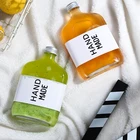 Bottle Beverage Beverage Hot Selling 350ml 500ml Cold Brew Coffee Bottle Wine Bottle Glass Beverage Bottle