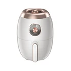 Newest no oil healthy air fryer with stainless steel top air deep fryer without oil