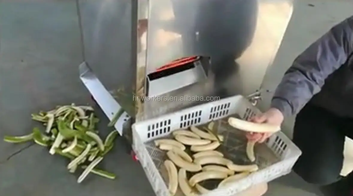 Banana peeler plantain peeling machine
