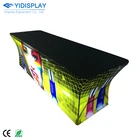 China Individual White Polyester Tablecloth For Table
