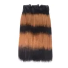 Remy 100 Human Hair Virgin Brazilian 1b 30 Ombre Color 5 Tones Hair Weft 12a Grade Hair Bundles