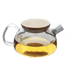 With Handle Glass Cold Water Kettle With Lid Liner Cold Brew Tea Fruit Pot