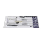 Universal Cleaning Kit For All Caliber Hand Guns - Copper Metal Brushes Iron Wire