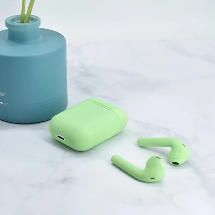 Tws Earphones Manufacturer Macarons Popular Wireless Headphones Inpods 12 Buletooth Earphone For Apple Mi Phone - ANKUX.COM