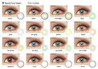 Lens Coloured Contacts HOT BeautyTone HD China Very Cheap Cosmetics Yearly Colored Contacts Super Natural Eye Wholesale Color Soft Contact Lens
