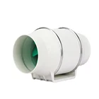 hvac Axial Ventilation Exhaust Plastic Small 100mm AC Silent 4" inch Electric 220v in line duct fan