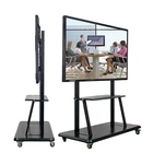86 inch UHD 4K 10 touch point interactive flat panel digital display smart digital interactive white board