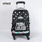 School Fashion Ball Pattern New Design High Quality School Travel Trolley Bag