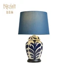 Lamp Lamps Table Lamps With Shade Ceramic Table Lamp Modern Simple Fancy Style Chinese Bedside Lamps With Fabric Shade