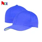 Custom logo closed back soft blue blank baseball wool caps wholesale monochrome baseball cap unisex with embroidery