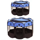 Linu Outdoor Collapsible Octagon Cat Dog Puppy Kennels Fence Breathable Small Portable Folding Pet Playpen