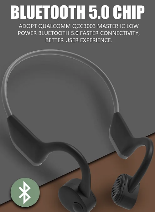 Shenzhen Factory BT 5.0 S.Wear J20 Wireless Headphones Bone Conduction Earphone - ANKUX.COM