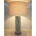 Modern Mosaic Body Fabric Shade Table Lamp Desk Lamp
