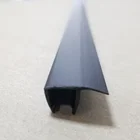 Shower Non-Magnetic Strips Glass Edge For Various Style Bathroom Weather Seal Rubber Waterproof Door Seal
