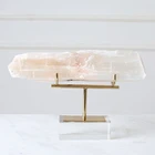 Wholesale office large natural interior accessories decorative stone show piece