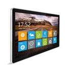 Super slim vertical lcd advertising tv wall mounted digital signage player, commercial LCD advertising display