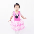 Mouse head short sleeve fashion dress for children