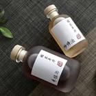 Vodka Bottle Vodka Bottle Hot Sale 250ml 500ml Transparent Glass Whisky Vodka Bottle Glass Bottle