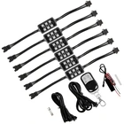 Super Bright Wireless Remote Control Rgb Led Car / Motorcycle Modification Lights With Remote Control