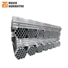Hot dip galvanized piping structural tube steel sizes galvanized steel pipe for greenhouse frame zinc pipes