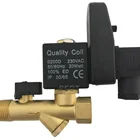 PT-L type 1/2" air compressor auto drain solenoid valve