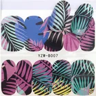 Stickers For Nail Sticker Wholesale Masquerade Water Transfer Stickers For Nail Halloween Nail Art Sticker