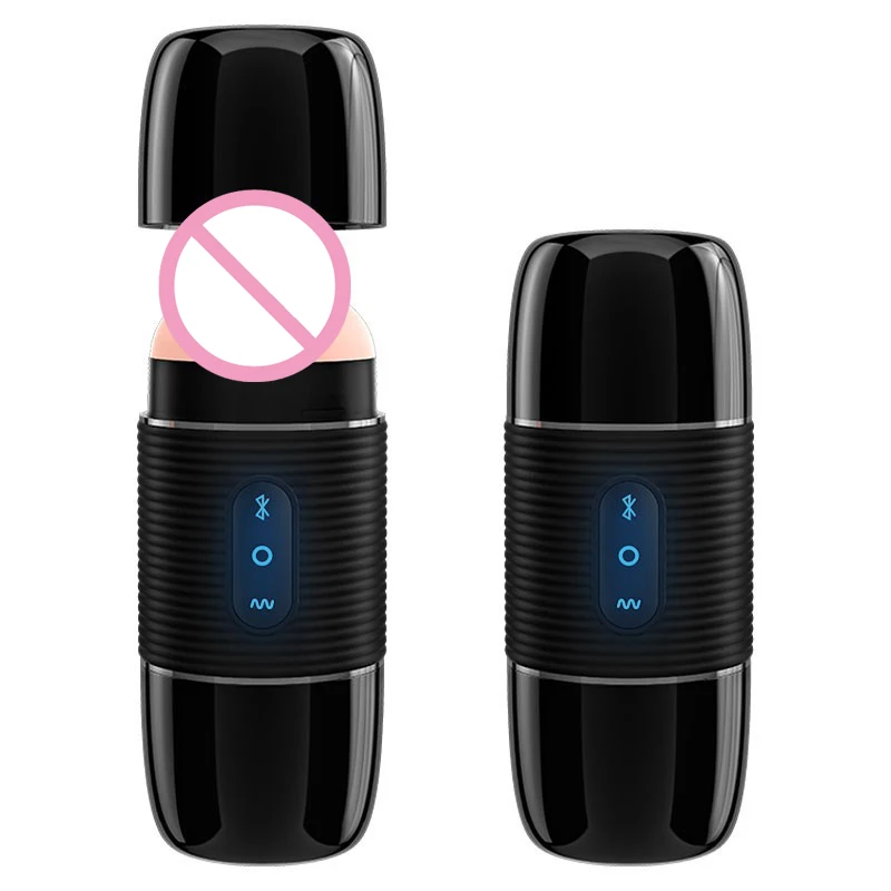 „Bluetooth“ garsiakalbių masturbatorių taurė, skirta vyriškos lyties masturbacijai