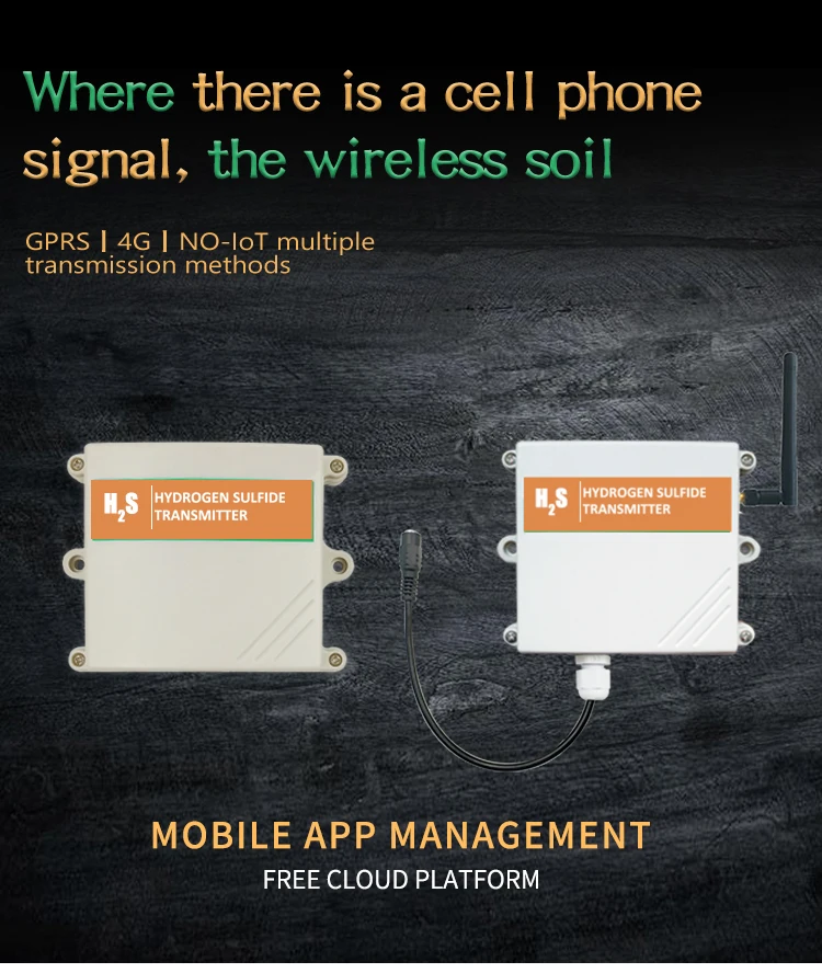 LoRa/4g/Gprs/NB NO2 sensor wireless NO2 sensor oem manufacturer with cloud server - ANKUX.COM