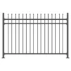 Free Standing Easy install Euro Style Metal Palisade Wrought Iron Fence